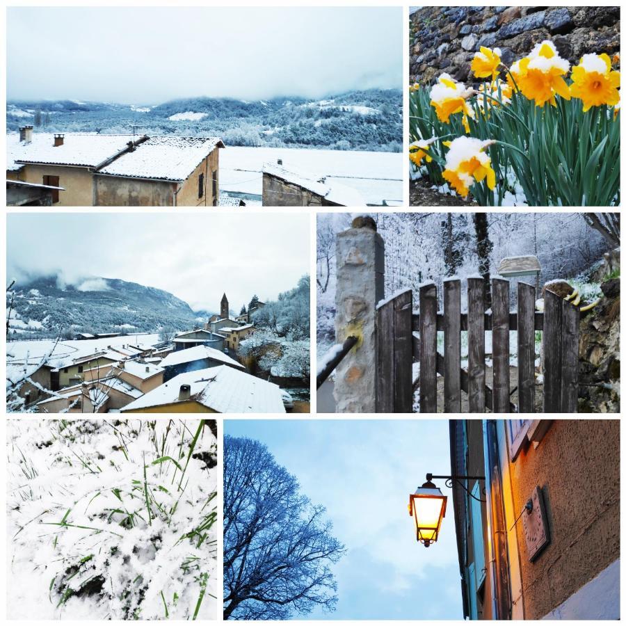 Gite La Taniere Des Alpes Bayons Buitenkant foto